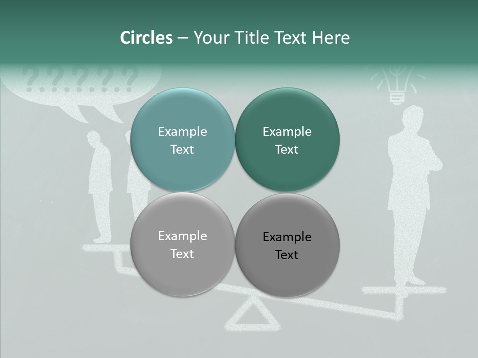 Green Thinking Success PowerPoint Template