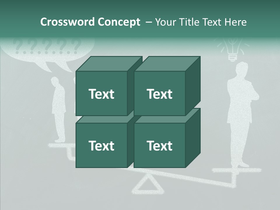 Green Thinking Success PowerPoint Template
