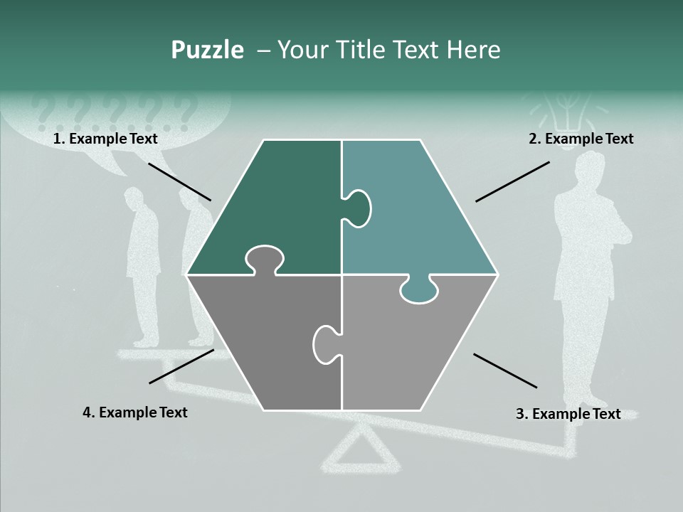 Green Thinking Success PowerPoint Template