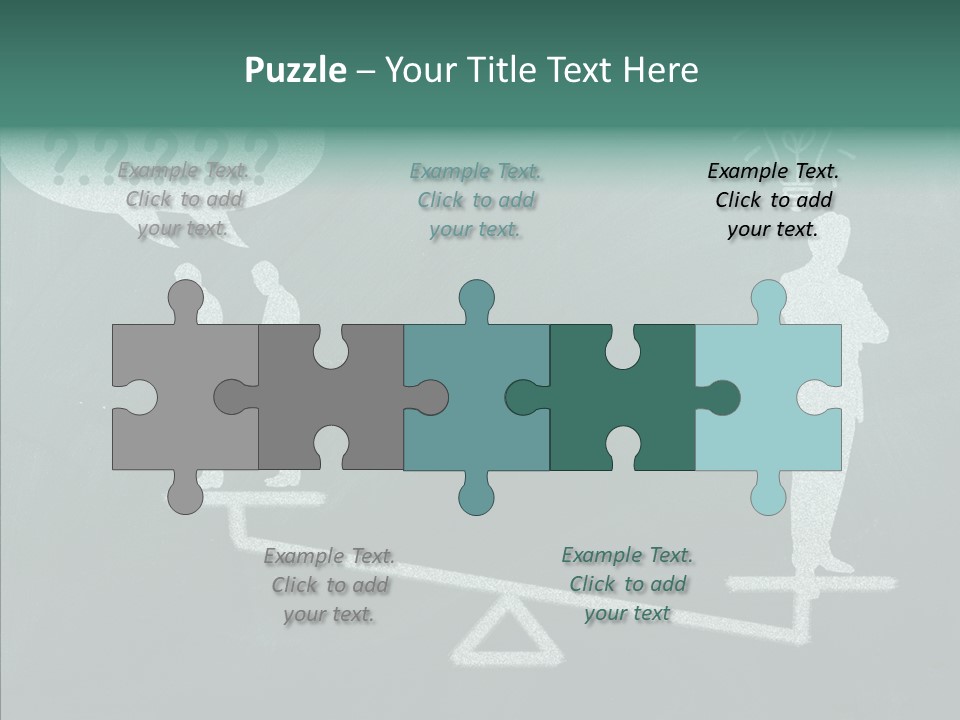 Green Thinking Success PowerPoint Template