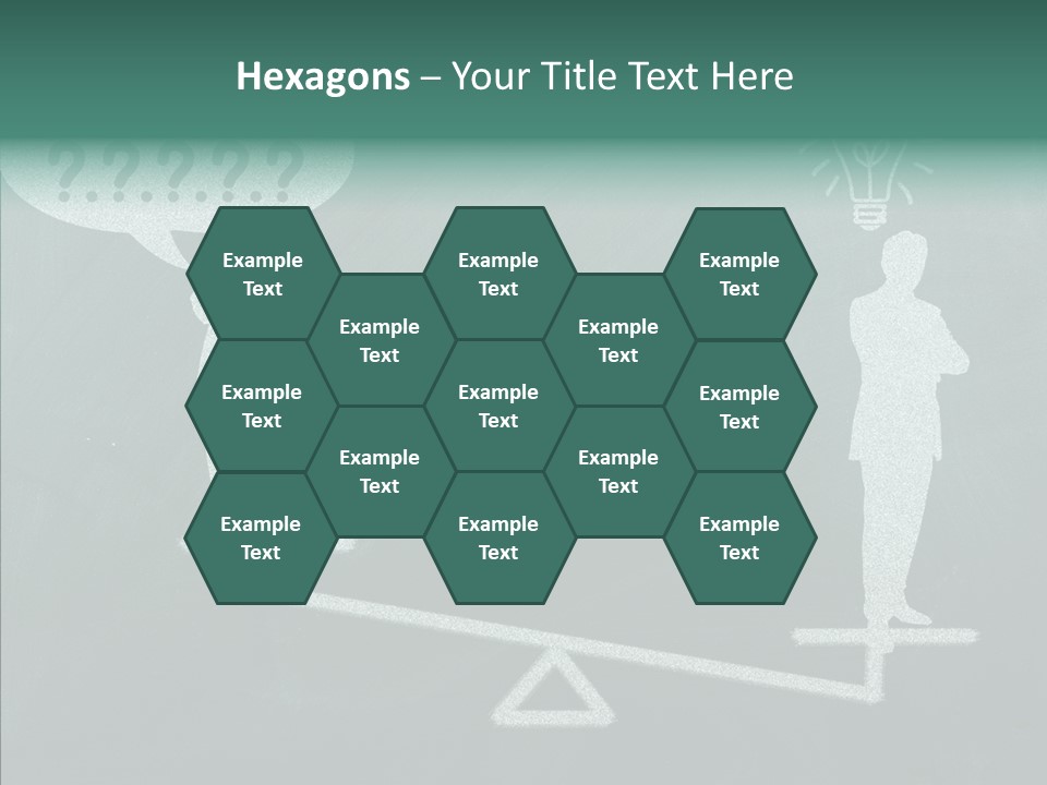 Green Thinking Success PowerPoint Template