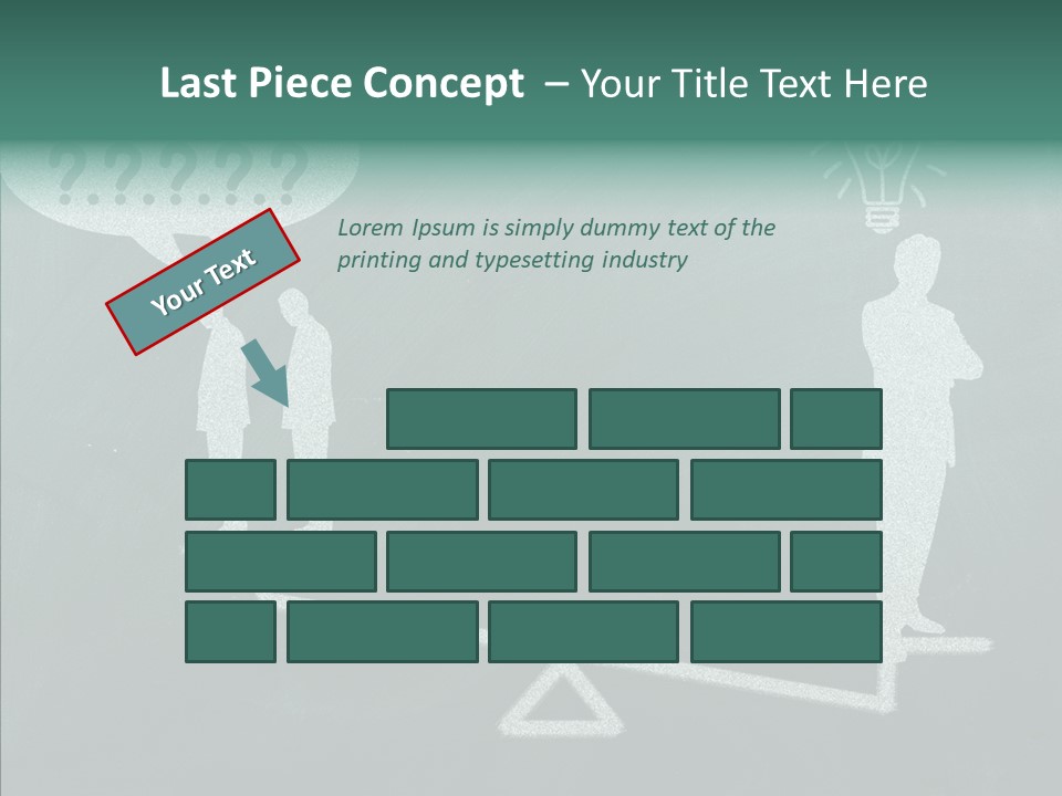 Green Thinking Success PowerPoint Template