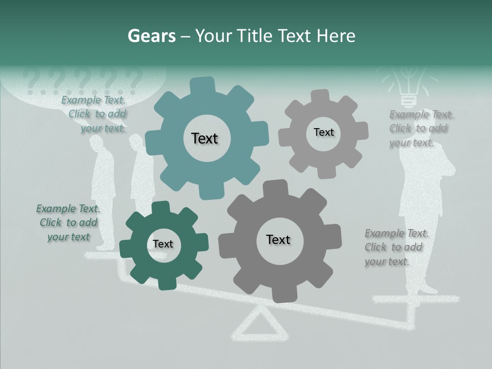 Green Thinking Success PowerPoint Template