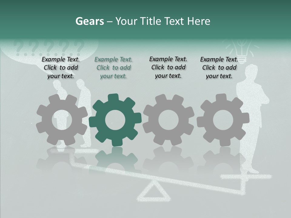 Green Thinking Success PowerPoint Template