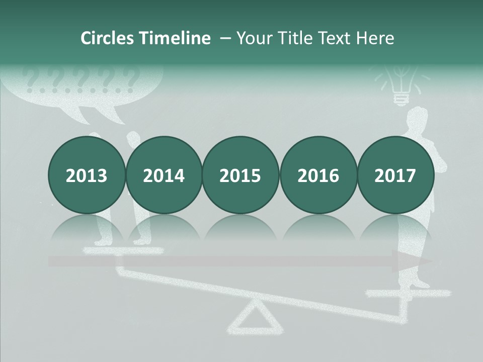 Green Thinking Success PowerPoint Template