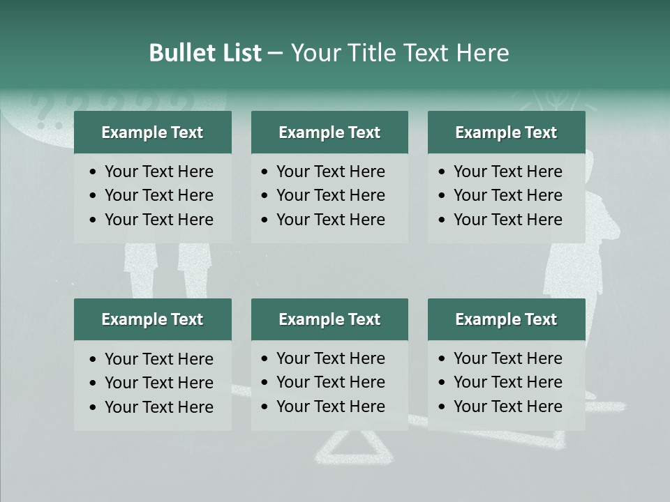 Green Thinking Success PowerPoint Template