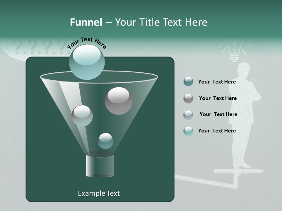 Green Thinking Success PowerPoint Template