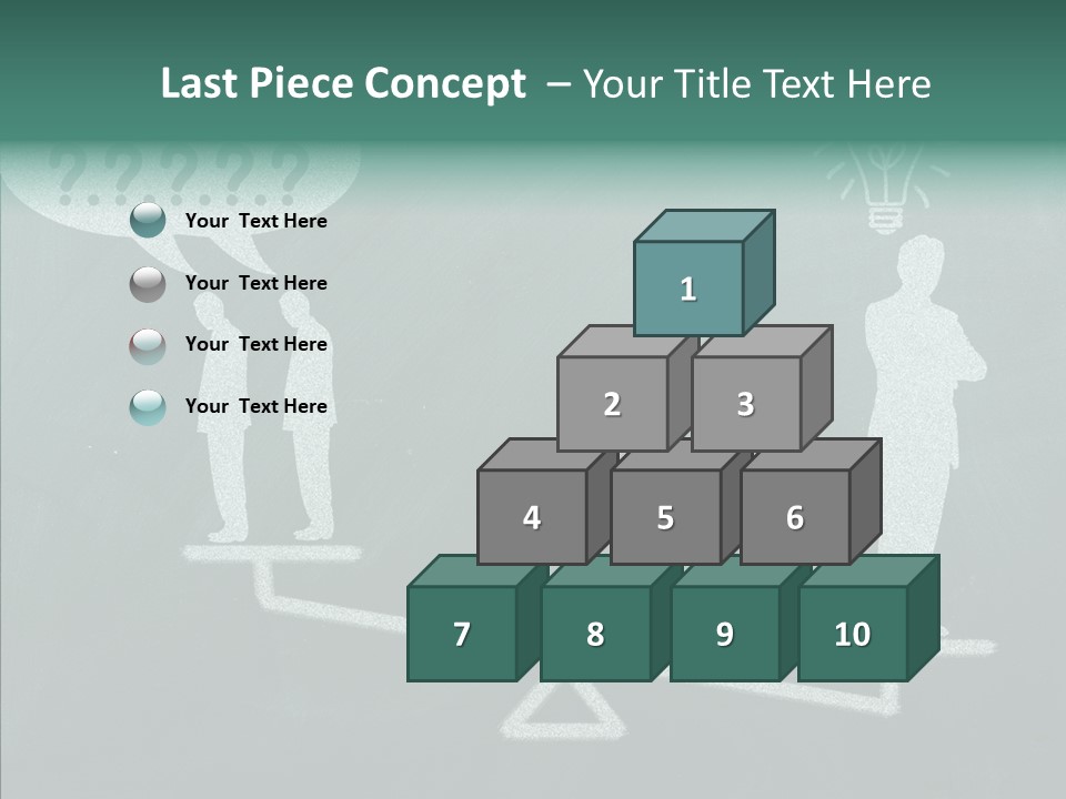 Green Thinking Success PowerPoint Template