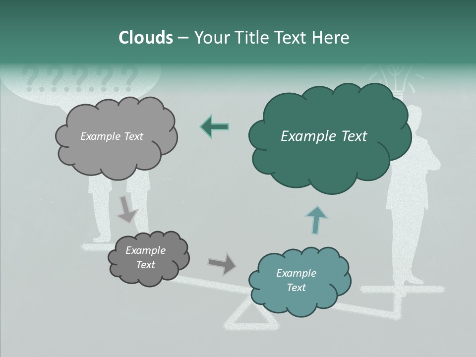 Green Thinking Success PowerPoint Template