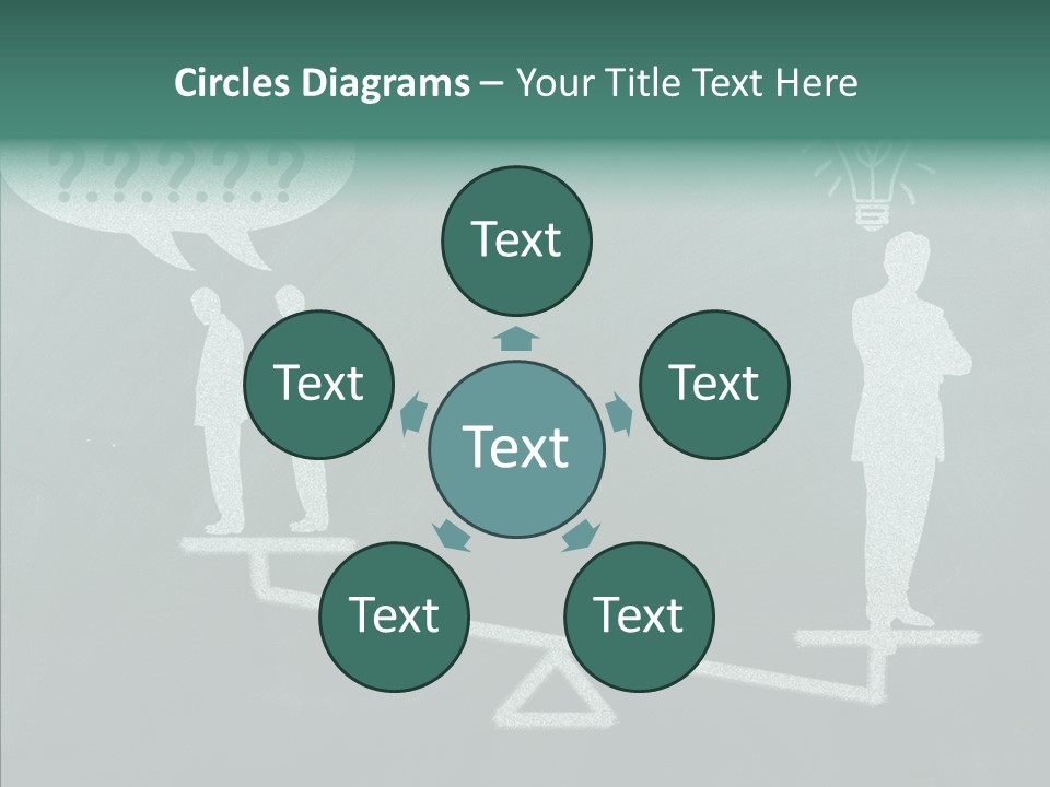 Green Thinking Success PowerPoint Template