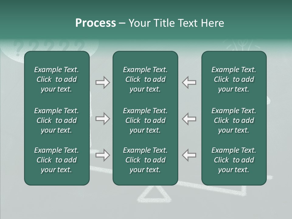 Green Thinking Success PowerPoint Template