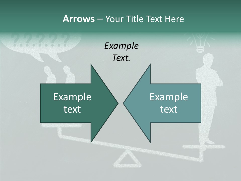 Green Thinking Success PowerPoint Template