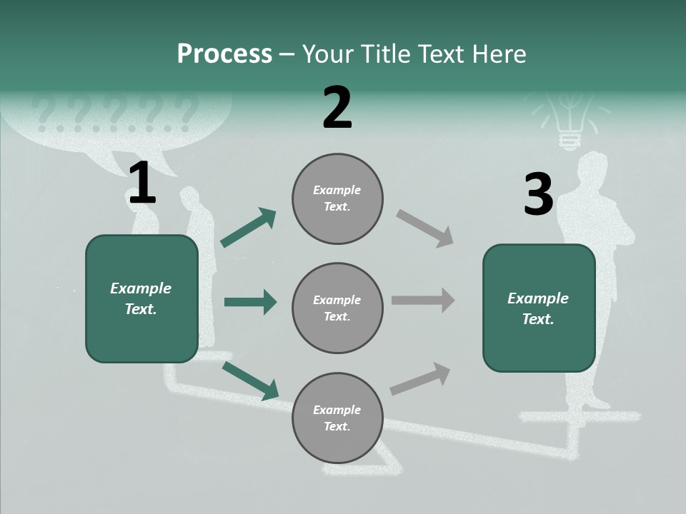 Green Thinking Success PowerPoint Template