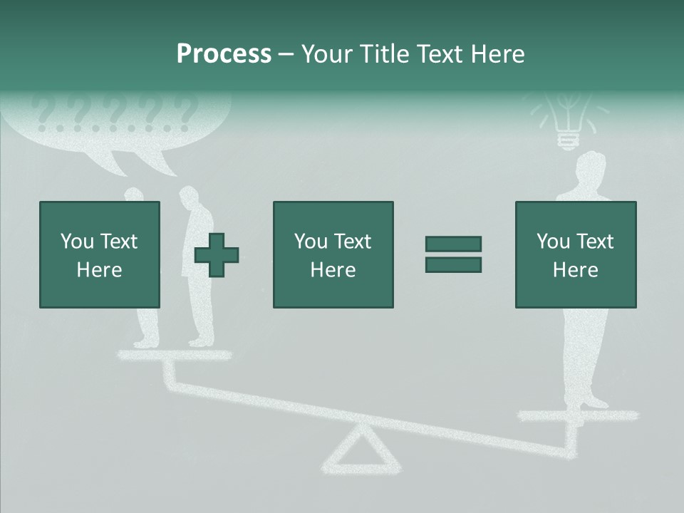 Green Thinking Success PowerPoint Template