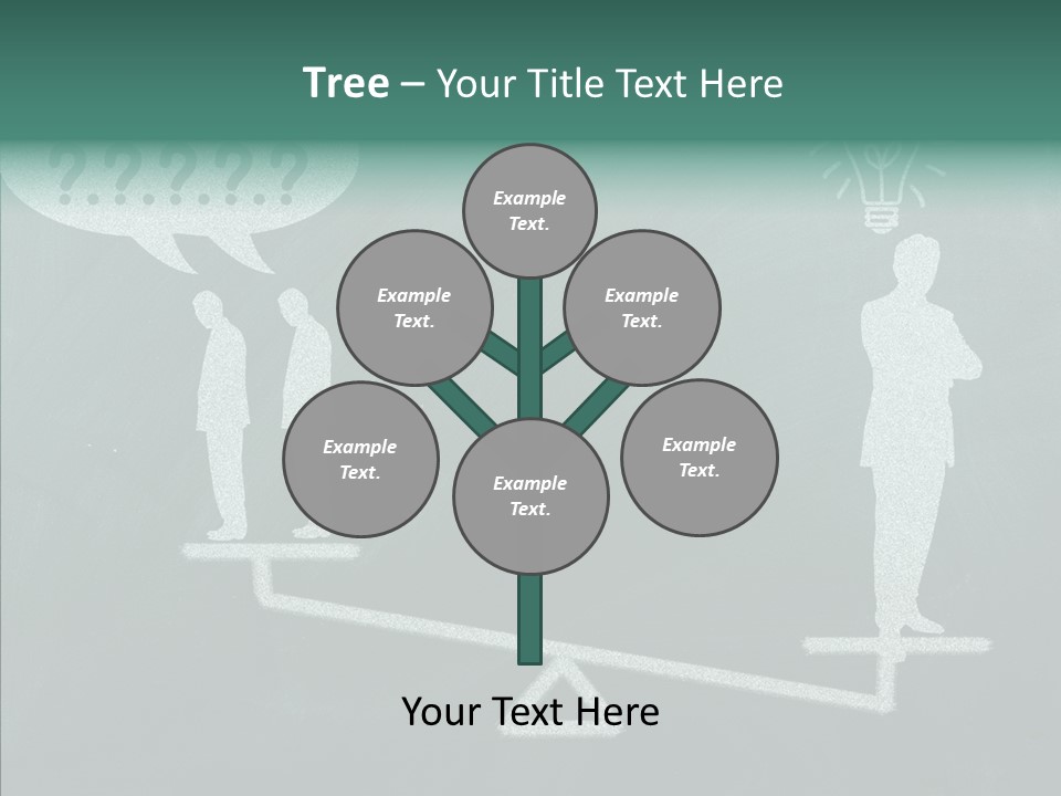 Green Thinking Success PowerPoint Template
