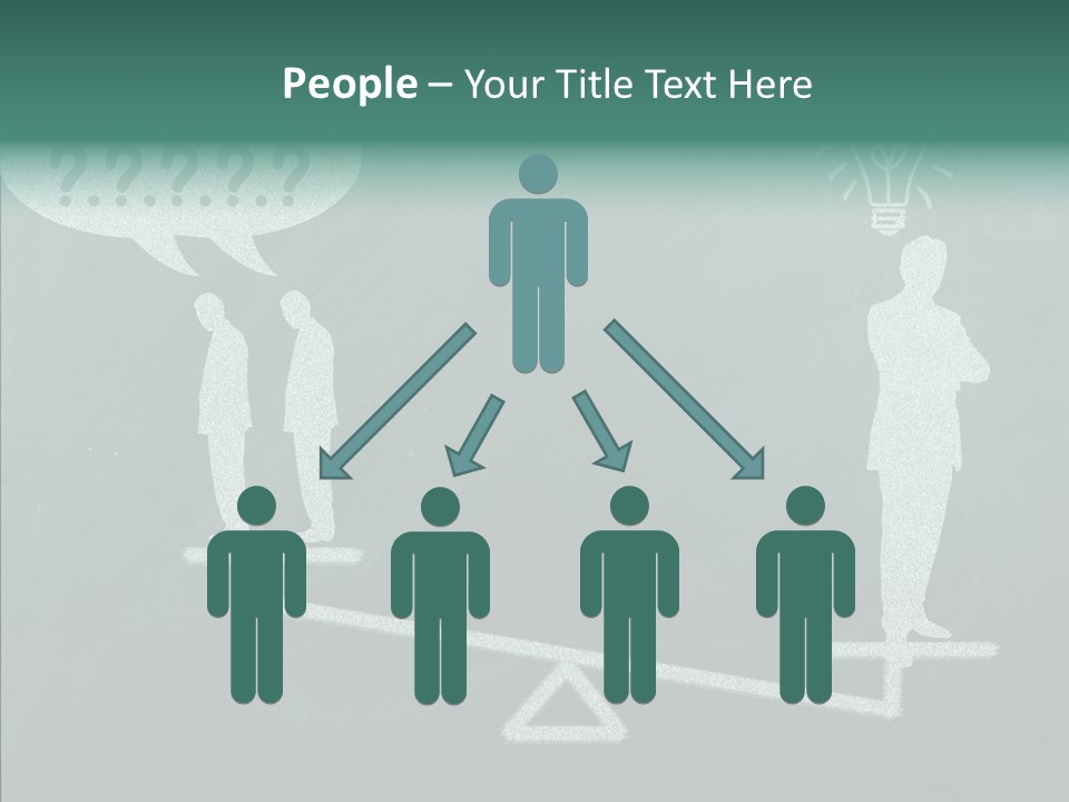 Green Thinking Success PowerPoint Template