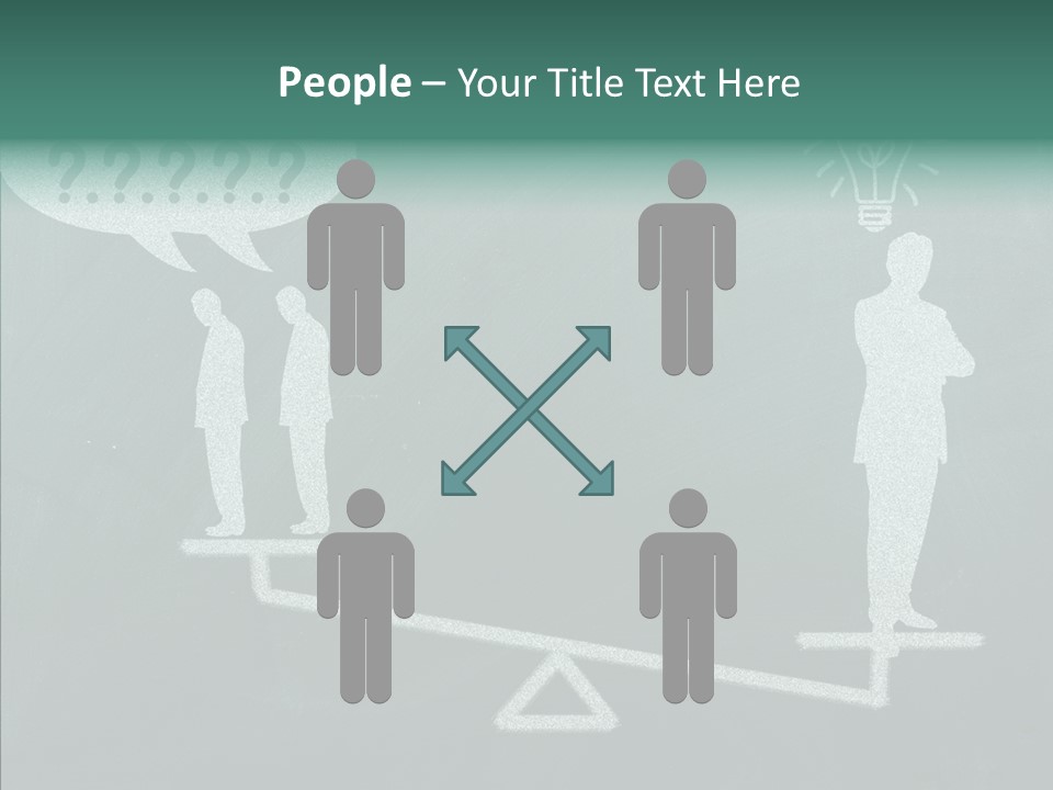 Green Thinking Success PowerPoint Template