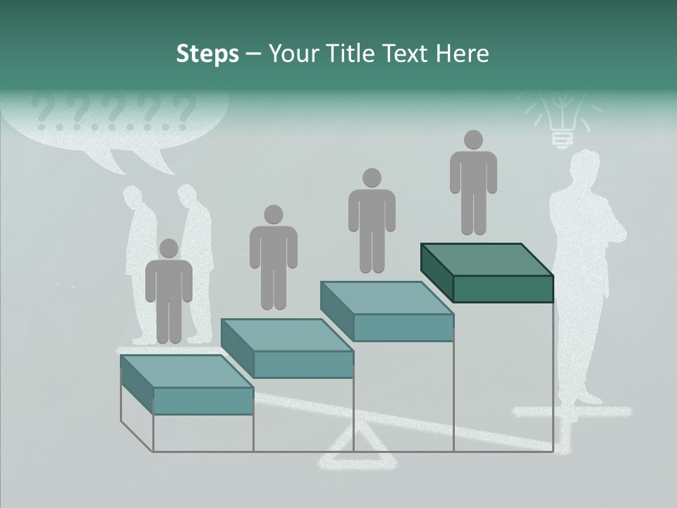 Green Thinking Success PowerPoint Template