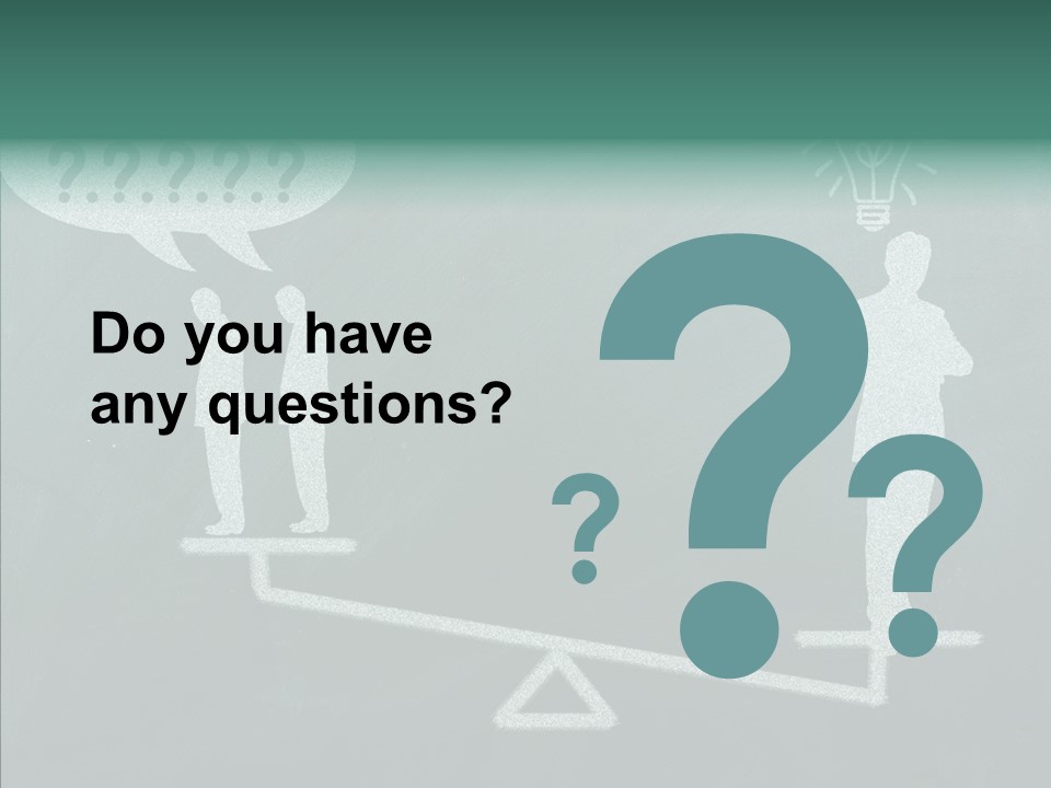 Green Thinking Success PowerPoint Template