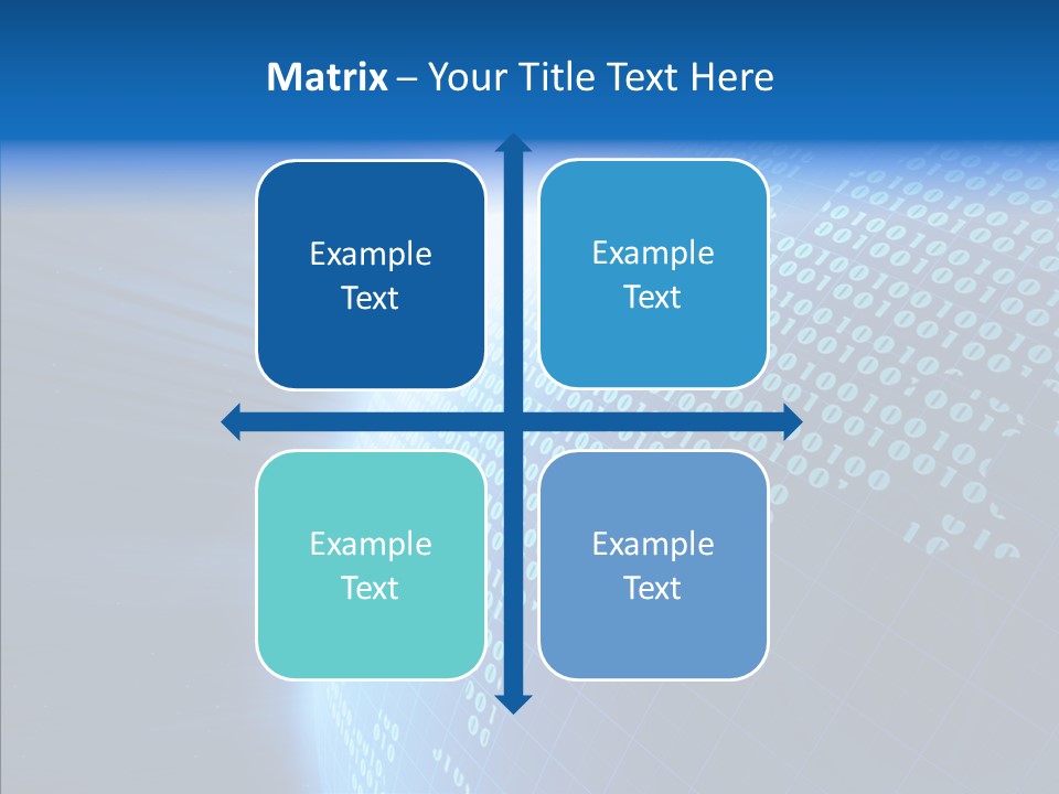 Continent Orbit Communication PowerPoint Template