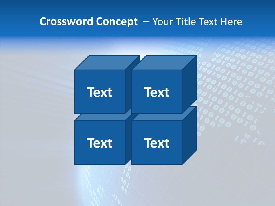 Continent Orbit Communication PowerPoint Template