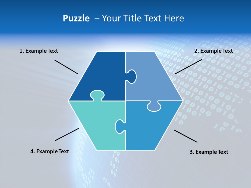 Continent Orbit Communication PowerPoint Template