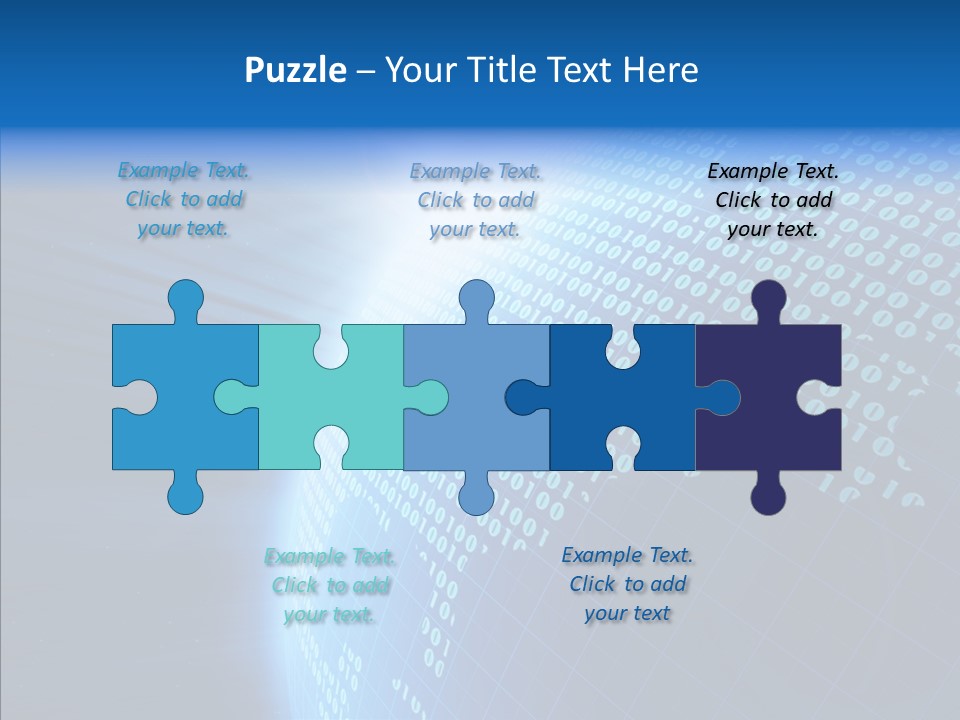 Continent Orbit Communication PowerPoint Template