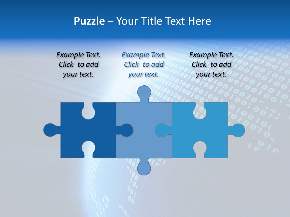 Continent Orbit Communication PowerPoint Template