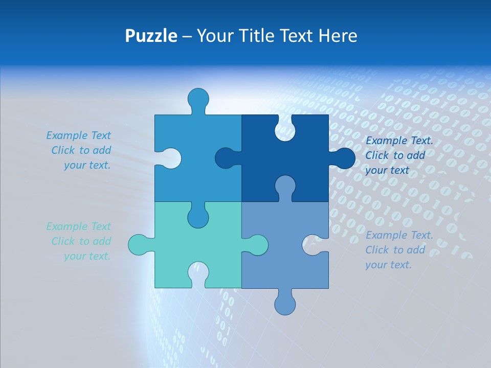 Continent Orbit Communication PowerPoint Template