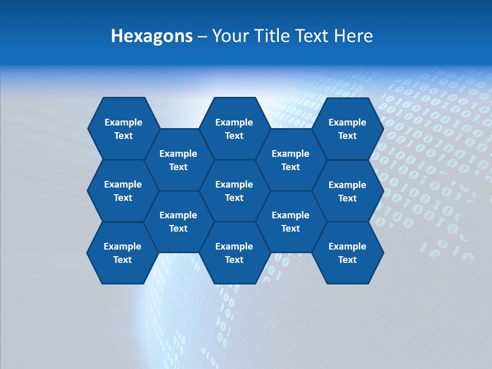 Continent Orbit Communication PowerPoint Template