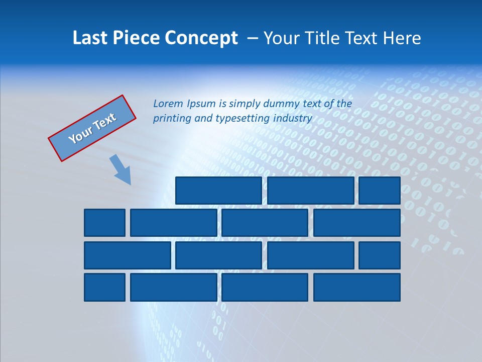 Continent Orbit Communication PowerPoint Template
