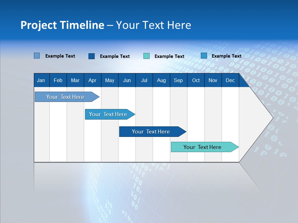 Continent Orbit Communication PowerPoint Template