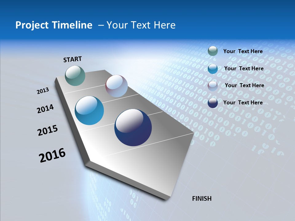 Continent Orbit Communication PowerPoint Template