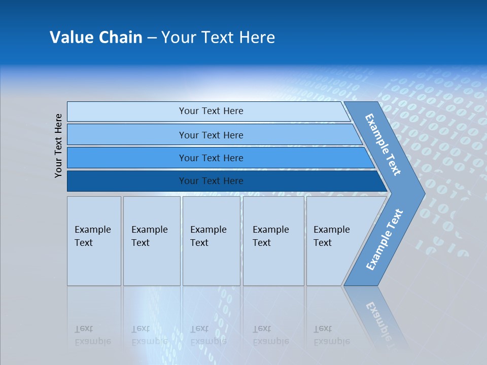Continent Orbit Communication PowerPoint Template