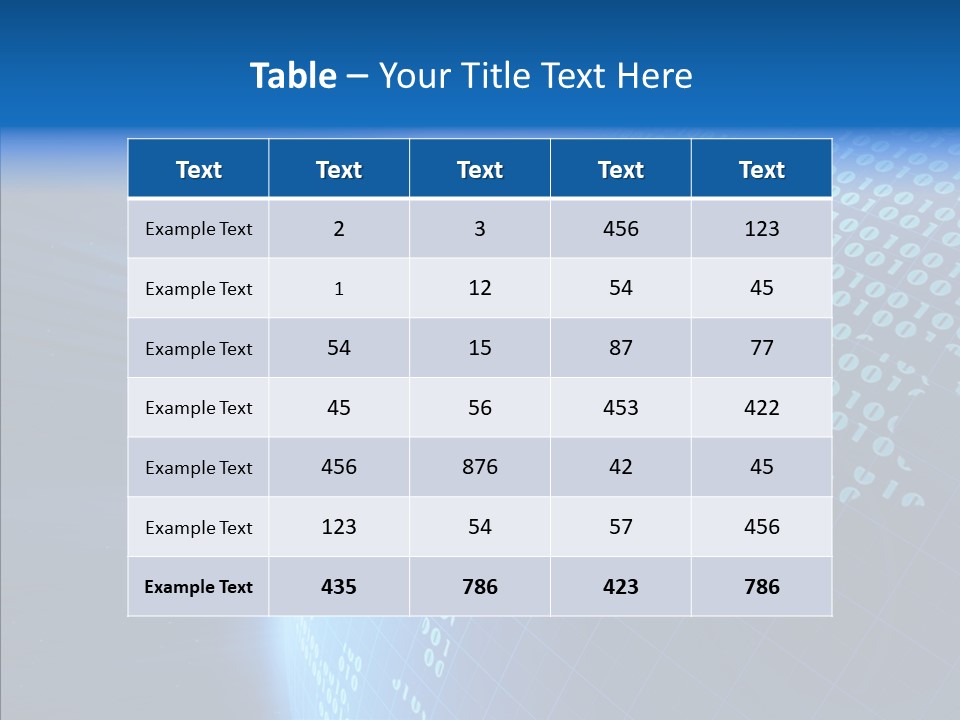 Continent Orbit Communication PowerPoint Template