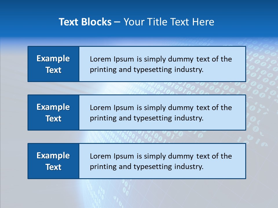 Continent Orbit Communication PowerPoint Template