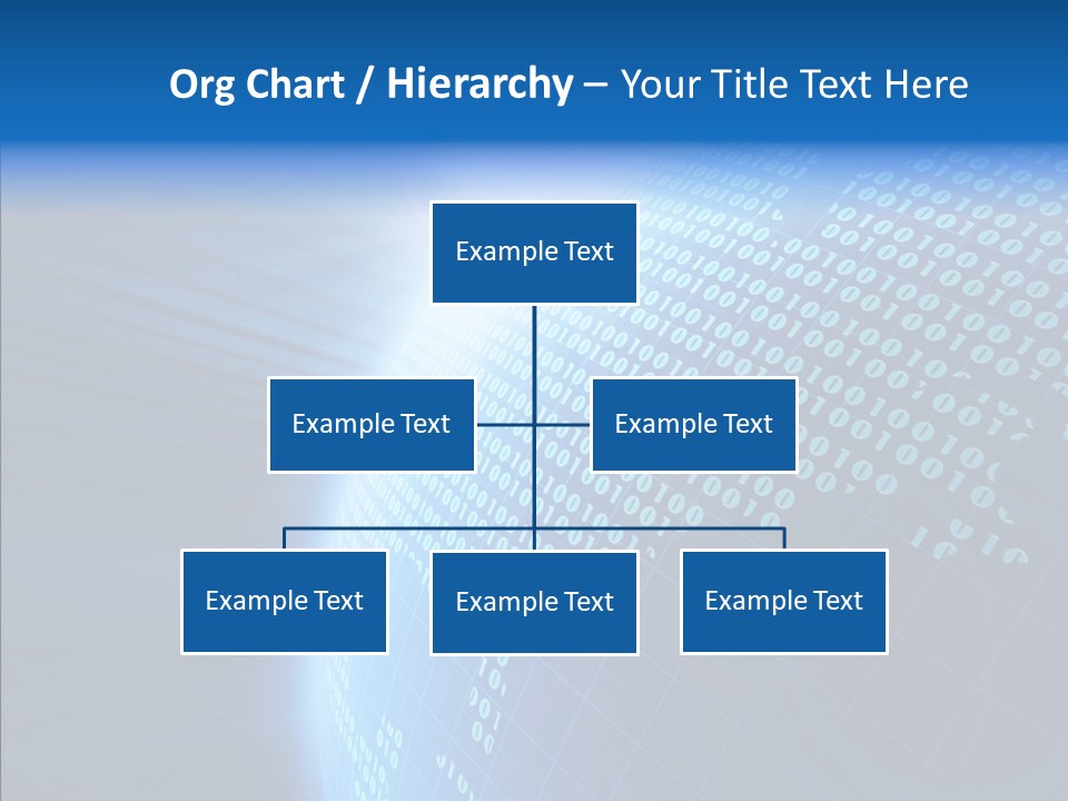 Continent Orbit Communication PowerPoint Template