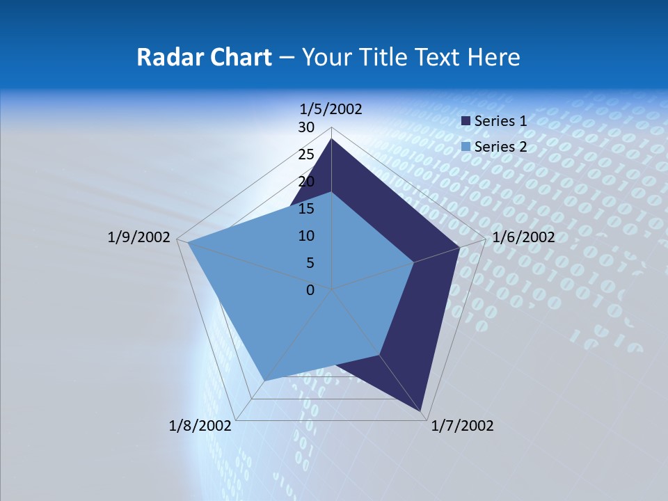 Continent Orbit Communication PowerPoint Template