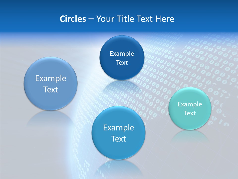 Continent Orbit Communication PowerPoint Template