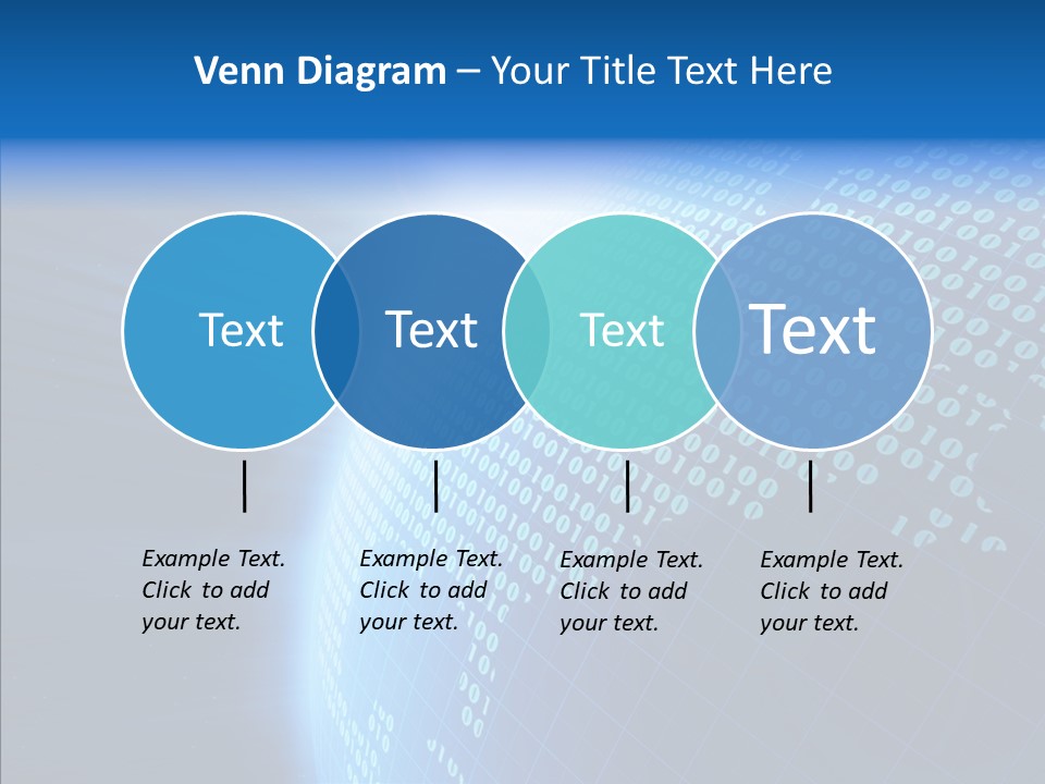 Continent Orbit Communication PowerPoint Template
