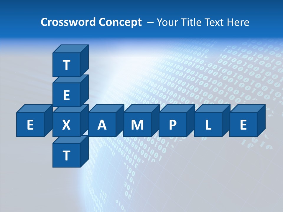 Continent Orbit Communication PowerPoint Template