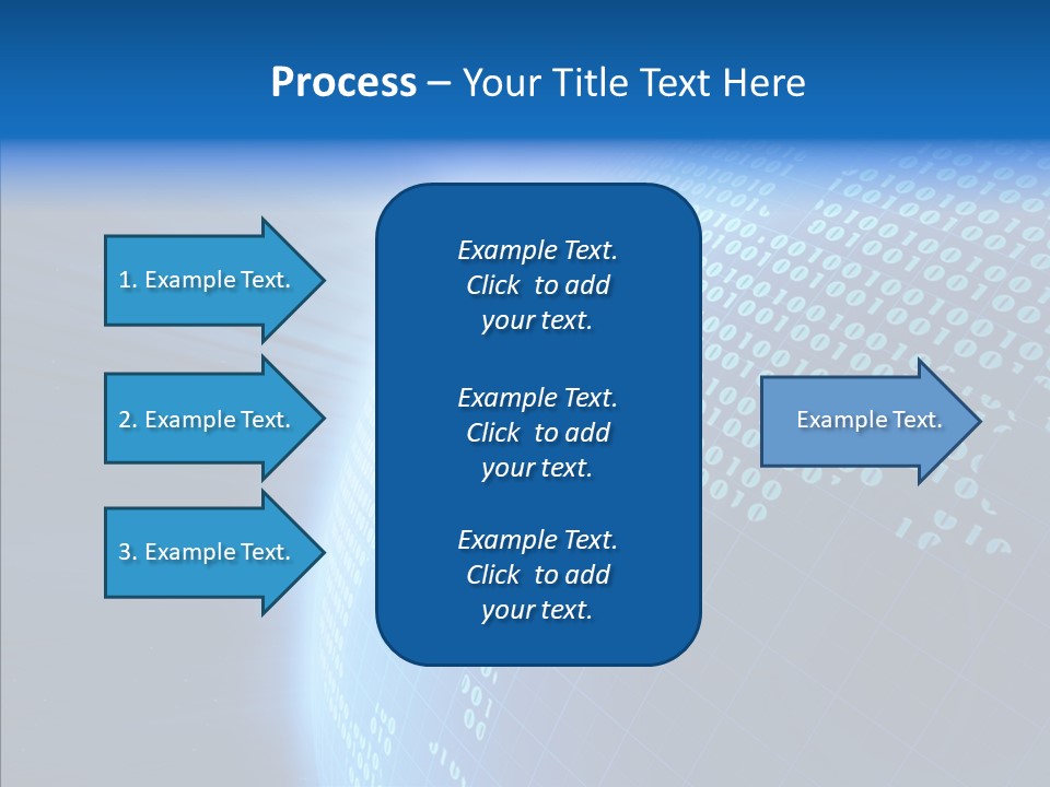 Continent Orbit Communication PowerPoint Template