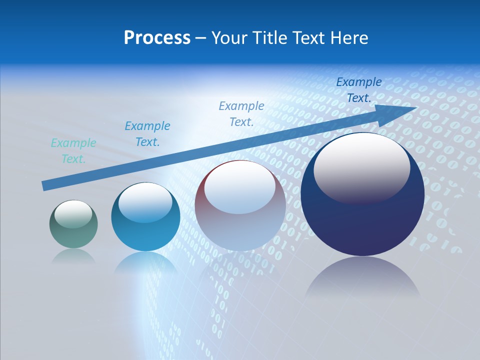 Continent Orbit Communication PowerPoint Template