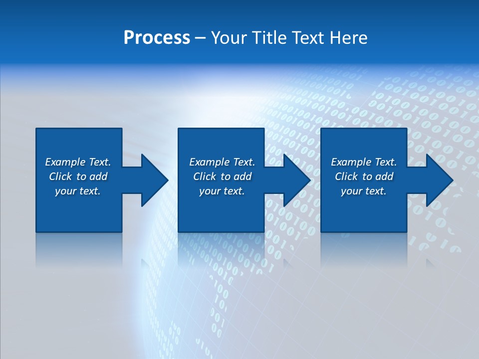 Continent Orbit Communication PowerPoint Template