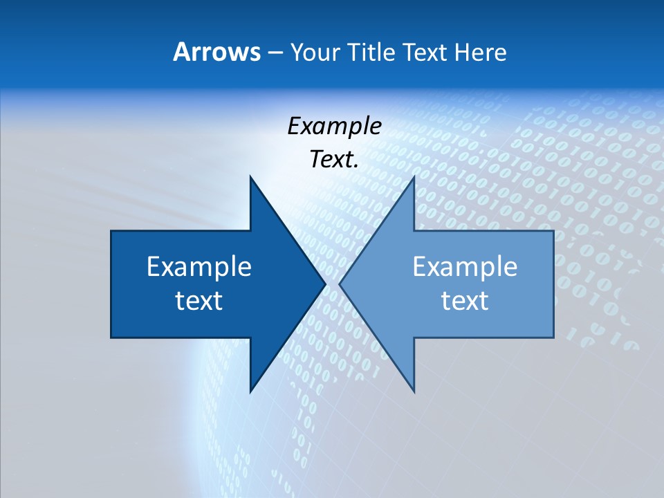 Continent Orbit Communication PowerPoint Template