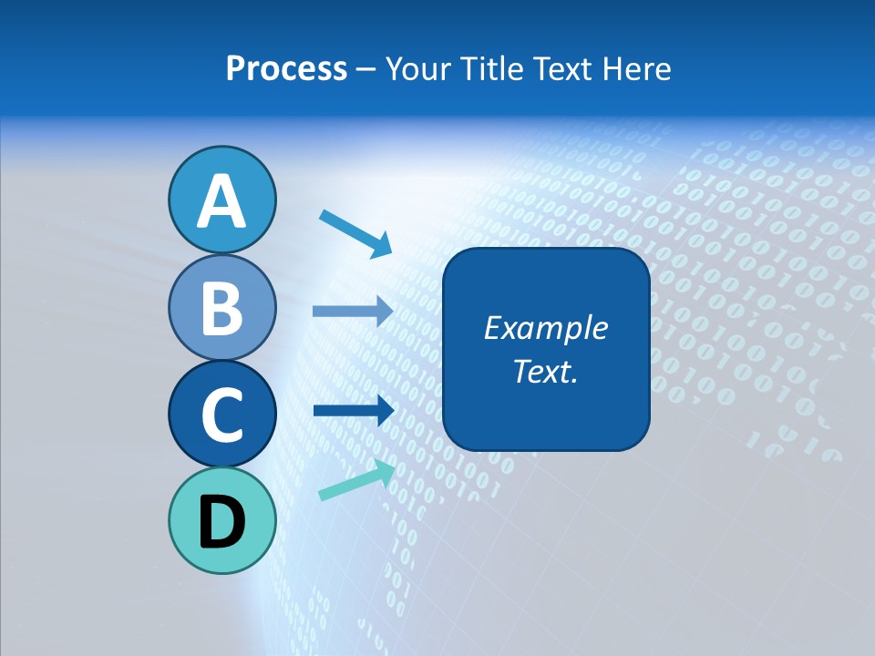 Continent Orbit Communication PowerPoint Template