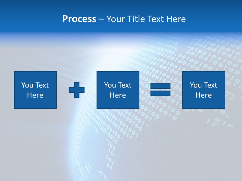 Continent Orbit Communication PowerPoint Template