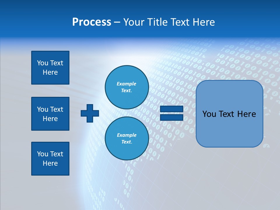 Continent Orbit Communication PowerPoint Template