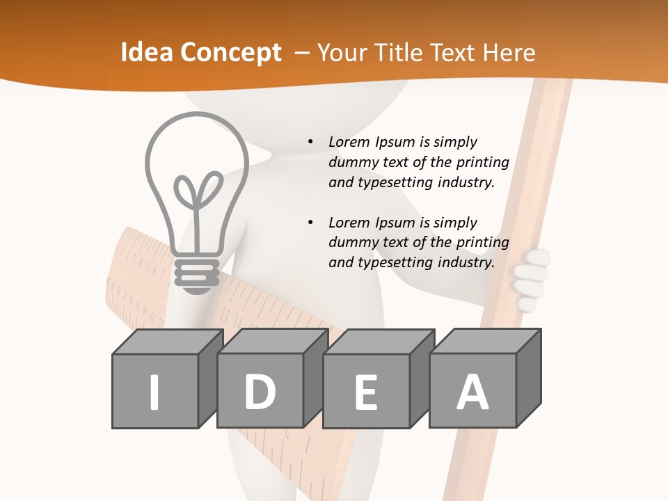 Render People Engineer PowerPoint Template