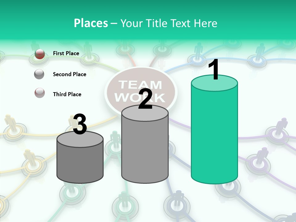 Chart Human Cooperation PowerPoint Template